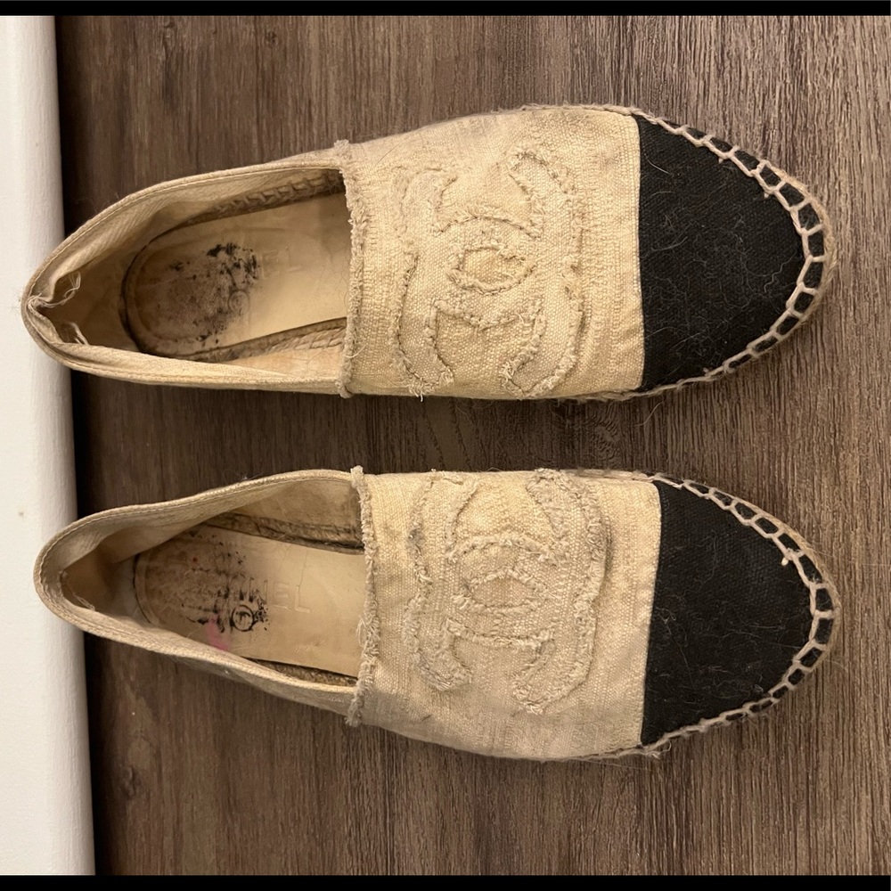 Chanel woven espadrilles (Size 41)